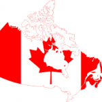 Canada Map Flag